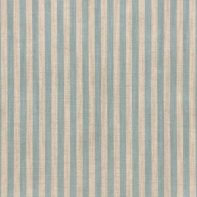 Pencil Stripe Duck Egg - Striped Curtain Upholstery Fabric