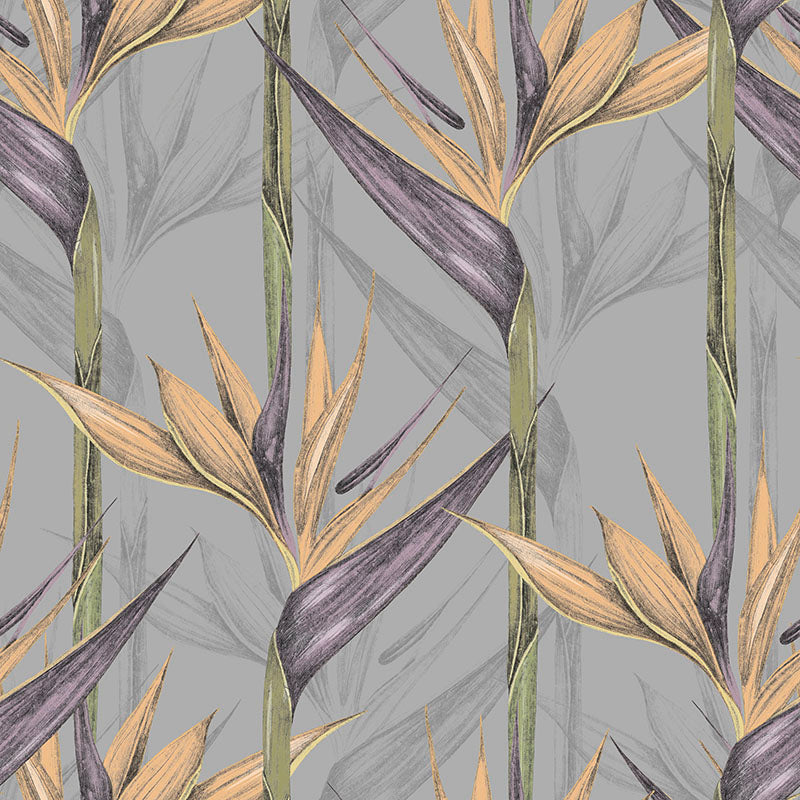 dusk leaf upholstery fabric tropical printed velvet upholstery fabric detail