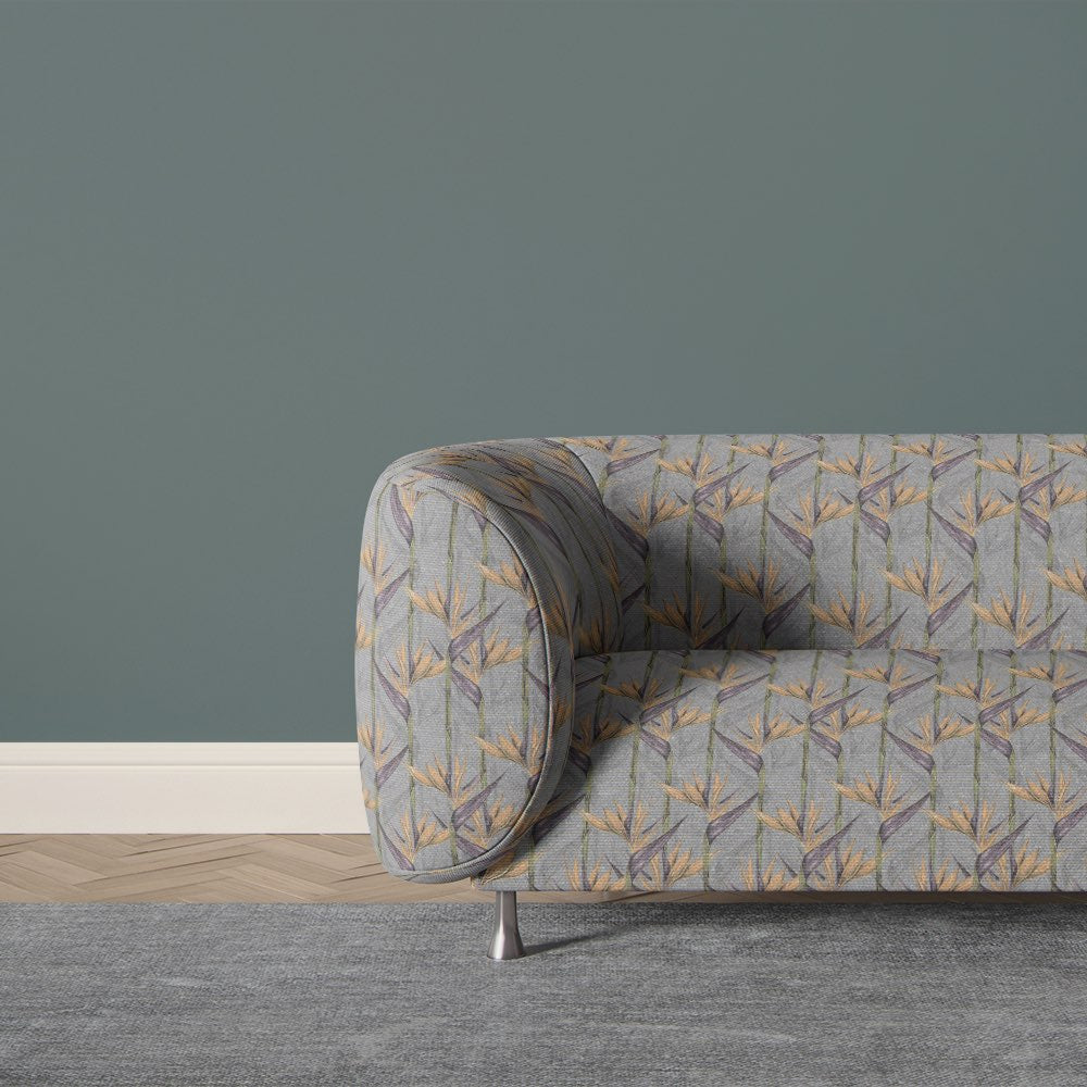 dusk leaf upholstery fabric velvet sofa tropical botanical upholstery fabric