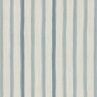 Plano Blue Grey striped linen curtain fabric flat image, soft blue grey stripe fabric for curtains, blinds and cushions