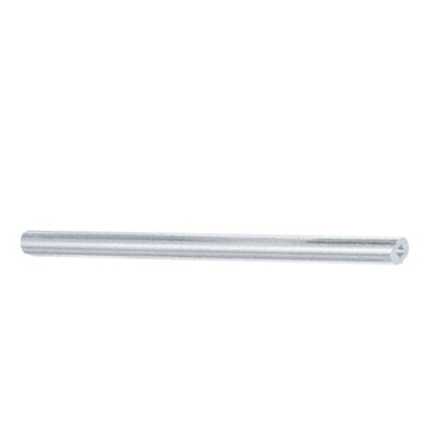 Long, white Roman blind rods with adjustable brackets for easy installation