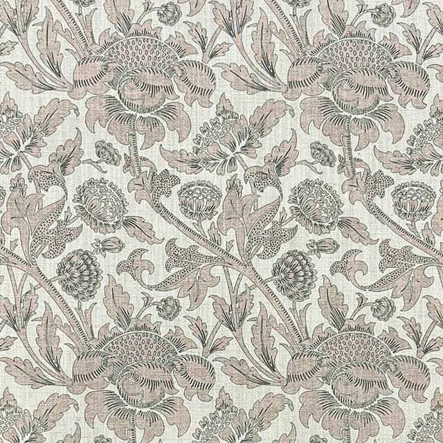 Soft and durable Ruskin Upholstery Fabric in a beautiful blue floral pattern