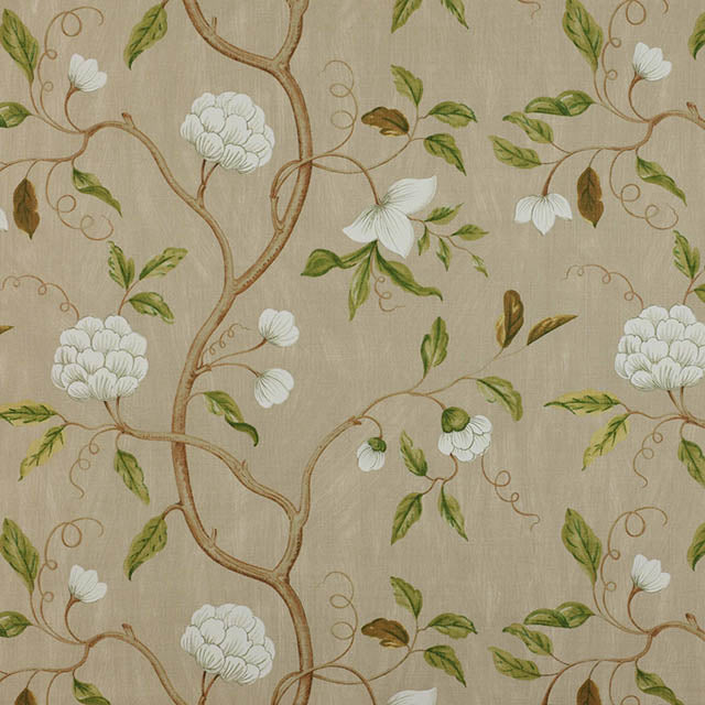 Colefax &amp; Fowler Arbre à Neige F3332/04 Extrémité de Rouleau de 1 M - Beige