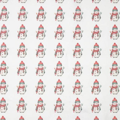 Snowman - Christmas Snowman Fabric For Sale