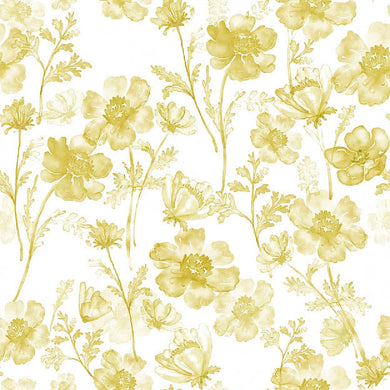 Échantillon de tissu pour rideau en lin Soft Breeze - Ocre