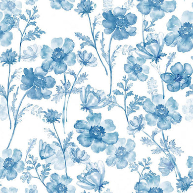Échantillon de tissu pour rideau en lin Soft Breeze - Sarcelle