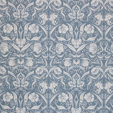 Échantillon de tissu pour rideau en lin Sophia - Ardoise de Cornouailles