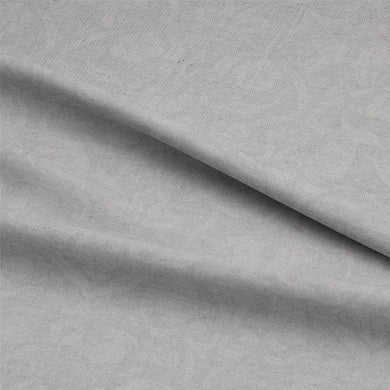 Sophia Linen Curtain Fabric - Silver