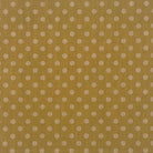 Spot Linen Curtain Fabric Ochre – yellow polka dot linen union fabric for curtains