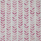 Stockholm Leaf Pink upholstery fabric – soft and stylish printed fabric for interiors.