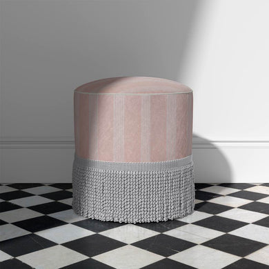 Suffolk Stripe Upholstery Fabric - Blush