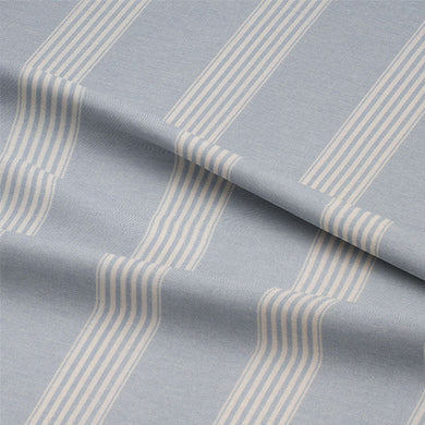 Suffolk Stripe Upholstery Fabric - Sky Blue