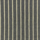 Suffolk Teal striped upholstery fabric flat image, blue-green cotton-linen stripe fabric by the metre for chairs and curtains