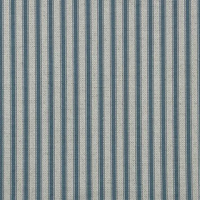 Tetbury Ticking Upholstery Fabric in Grey and White Stripes for a Modern Look