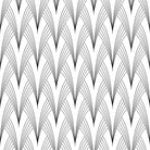 Vesper Black art deco velvet upholstery fabric flat image