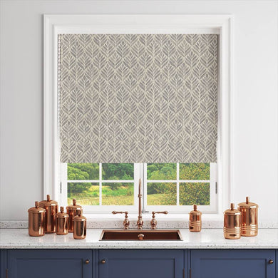 Watercolour Leaves Upholstery Fabric in shades of green, yellow, and brown with a beautiful, natural leaf pattern, perfect for adding a touch of nature to your home decor