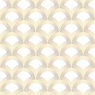 Waverly Gold art deco velvet upholstery fabric flat image