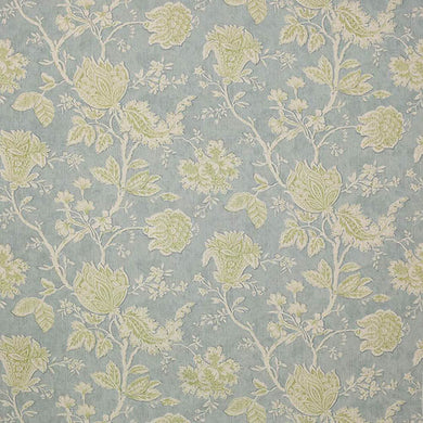 Colefax &amp; Fowler Wyndham F2622/07 1,2 m Rollenende – Aqua/Grün
