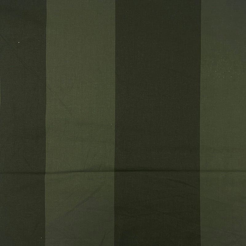 Wide Stripe green cheap striped curtain fabric flat image with bold 19cm stripe for curtains and Roman blinds