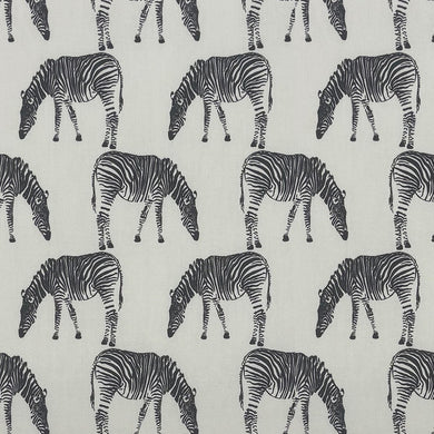 Zebra Cotton Curtain Fabric