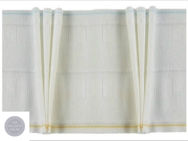 Curtains  4 Inch Pinch Pleat Curtain Heading Tape - The Millshop Online