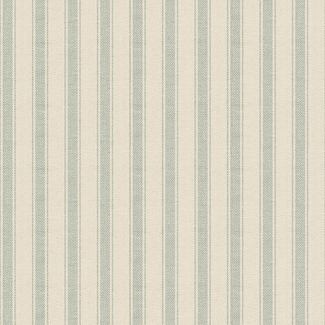 Albany Stripe Cotton Curtain Fabric - Duck Egg