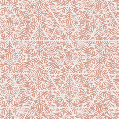 Baran Linen Curtain Fabric - Terracotta