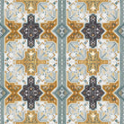 Boho Urfa Linen Curtain Fabric - Slate draped over a window in a cozy living room setting