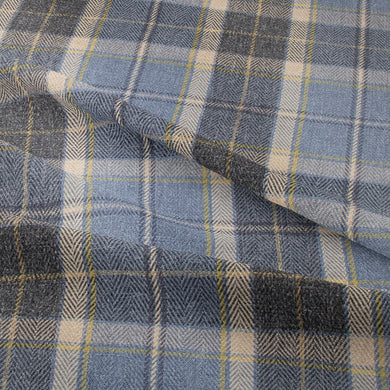 Westerdale Plaid Upholstery Fabric - Blue