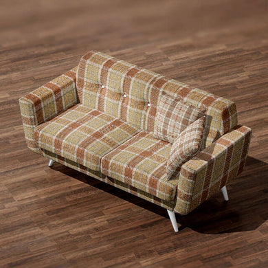 Westerdale Plaid Upholstery Fabric - Thorn