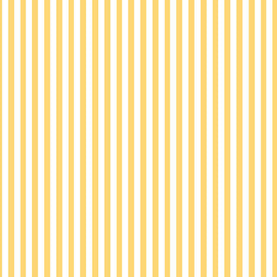 Échantillon de tissu en coton Candy Stripe - Ocre