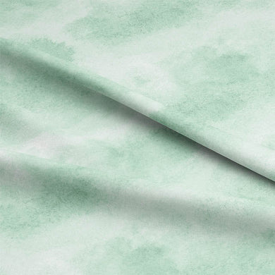 Cloud Cotton Curtain Fabric - Green