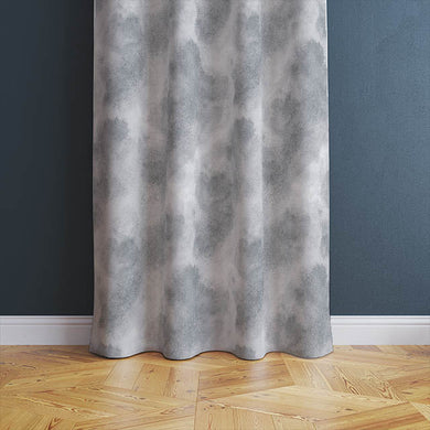 Cloud Cotton Curtain Fabric - Grey
