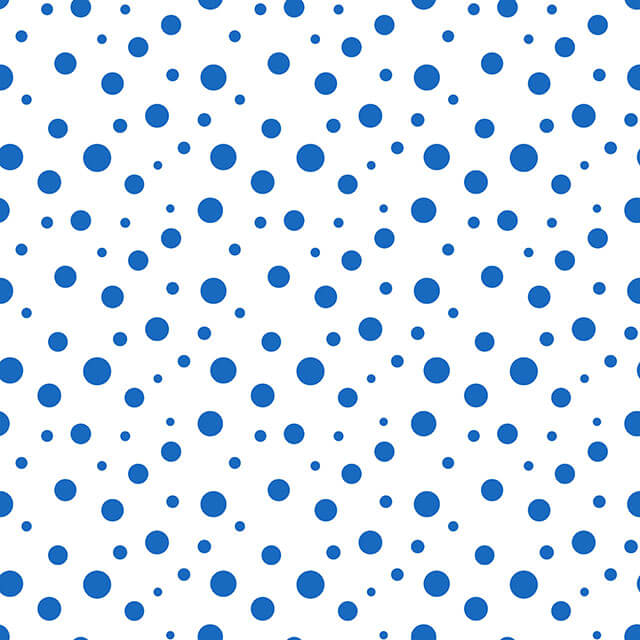Confetti Cotton Curtain Fabric - Blue
