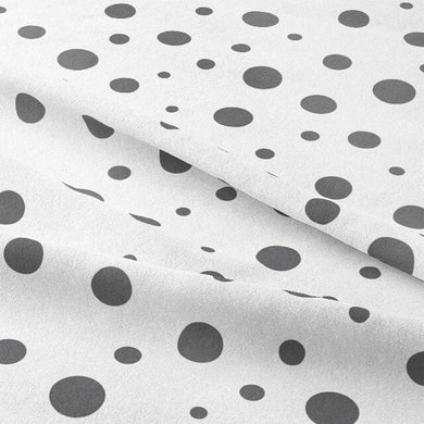 Confetti Cotton Curtain Fabric - Grey