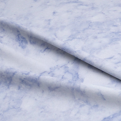 Dapple Cotton Curtain Fabric - Blue
