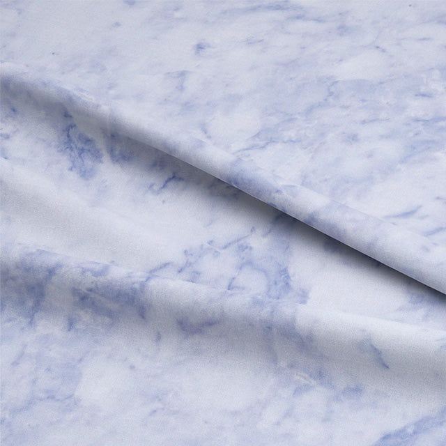 Dapple Cotton Curtain Fabric - Blue