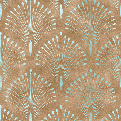 Échantillon de tissu pour rideau en lin Deco Plume - Bronze