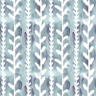 Échantillon de tissu en coton Delilah - Océan