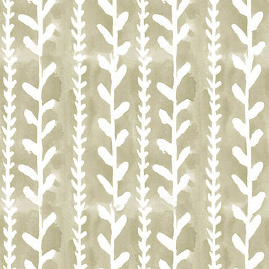 Delilah Cotton Curtain Fabric - Parchment