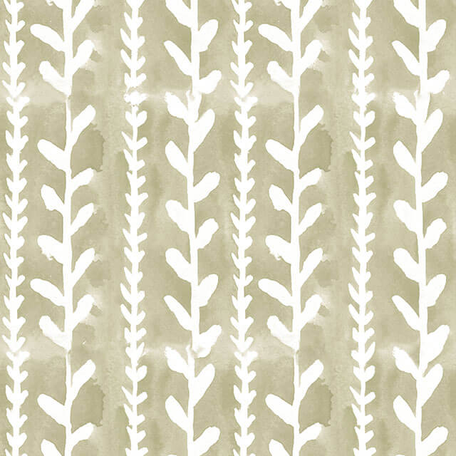 Delilah Cotton Curtain Fabric - Parchment in neutral cream color