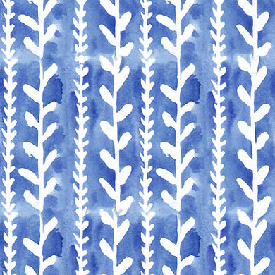 Échantillon de tissu en coton Delilah - Bleu royal