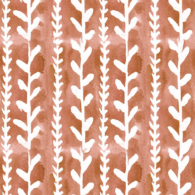 Delilah Cotton Curtain Fabric - Strawberry