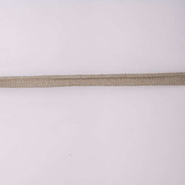 Putty upholstery flanged piping cord