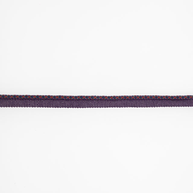 Upholstery Flanged Piping Cord Cord - Wine / Navy - Wine / Navy 100% polyester sewing cord