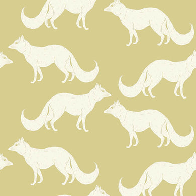 Foxy-Leinenstoffprobe – Weide