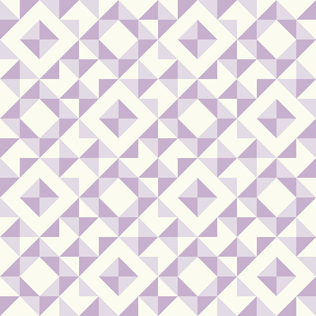 Geometry Cotton Curtain Fabric in Lilac color, perfect for modern interiors