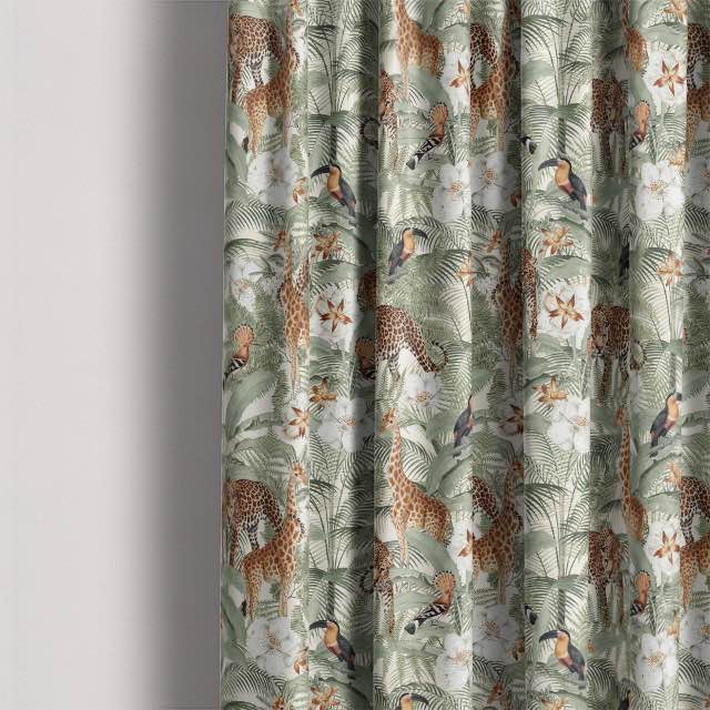 Kenya Linen Curtain Fabric - Ivory