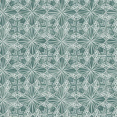 Kishargarh Linen Fabric Sample - Teal