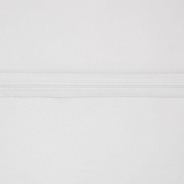Cushion Continuous Zipping Light Weight White - White zipping for sale uk